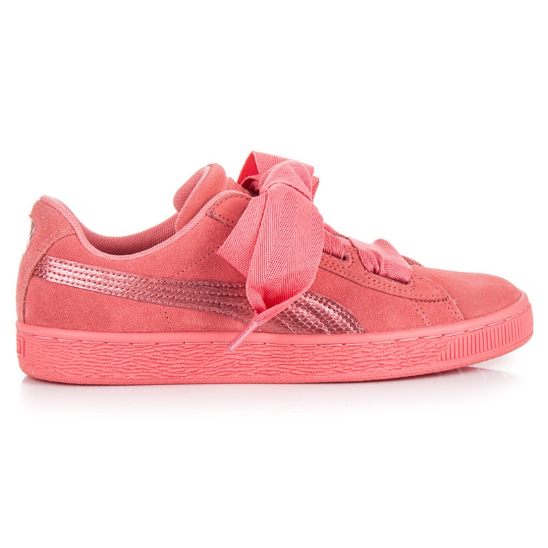 Puma Wildlederherz Snk Jr rosa