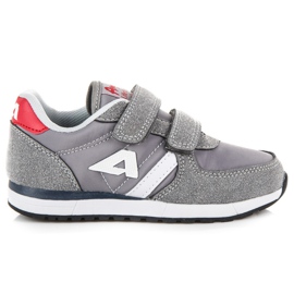 American Club Wildlederturnschuhe amerikanisch grau