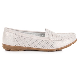 Durchbrochene Vinceza-Loafer aus Leder braun