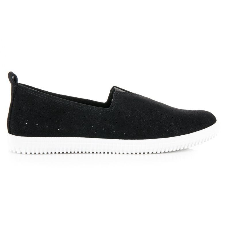 Seastar Wildleder-Slipper schwarz