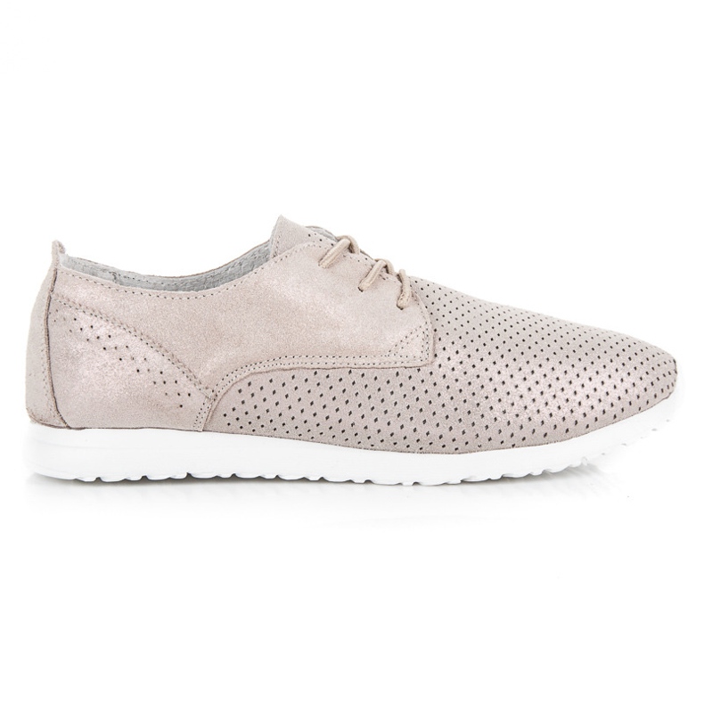 Gebundene VINCEZA-Schuhe gelb