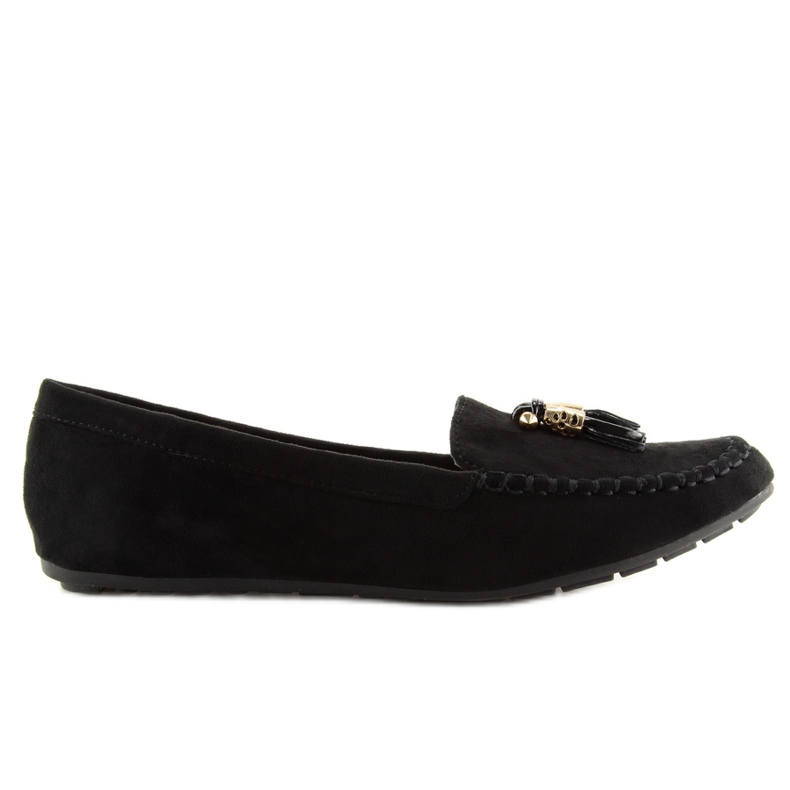 Schwarz Damenloafer Schwarz Fj-003 Schwarz Ii-Gat