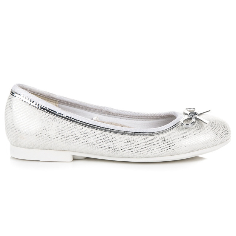 American Club Silberne amerikanische Ballerina grau