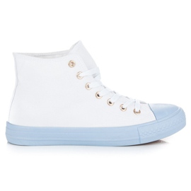 Coura Sneaker über dem Knöchel weiß