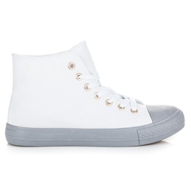 Coura Sneaker über dem Knöchel weiß