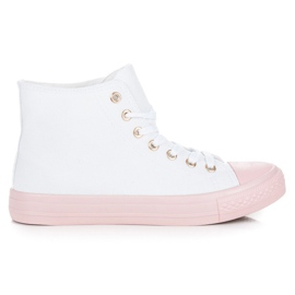 Coura Sneaker über dem Knöchel weiß