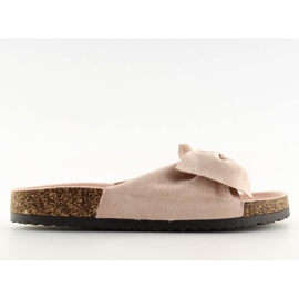 Beige Korkhausschuhe 218-10 beige