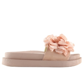 Flower Power rosa Hausschuhe AK04P rosa