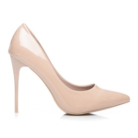 Vices Klassische High Heels braun