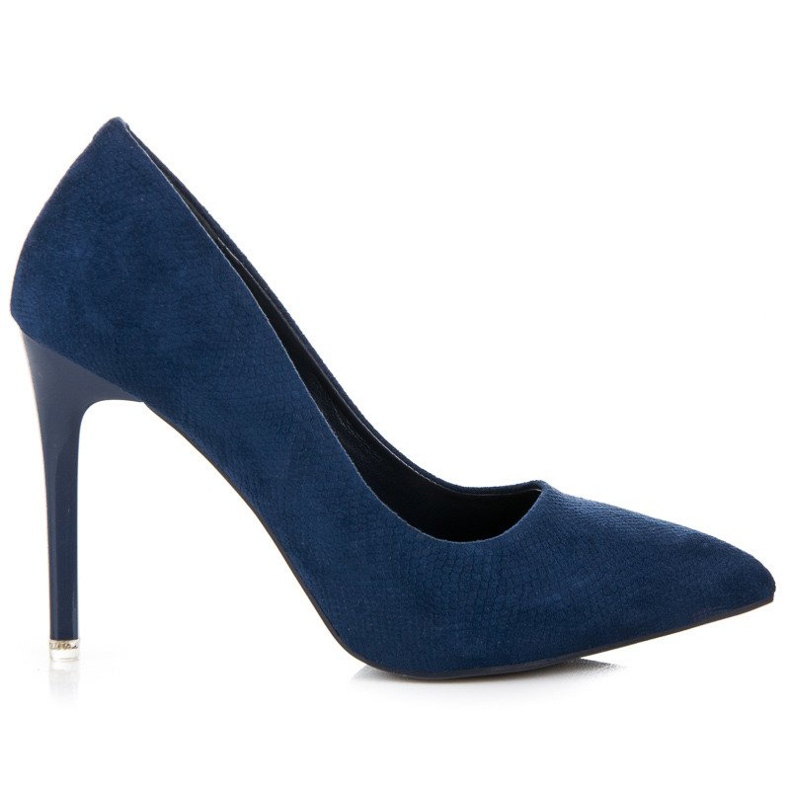 Marineblaue High Heels