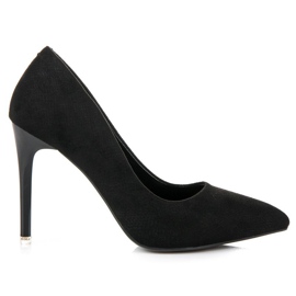 Schwarze High-Heels