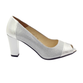 Damenpumps Gamis 1525 Silber grau