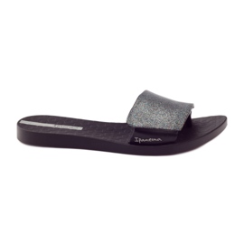 Ipanema Badeschuhe 26177 schwarz glitzern grau