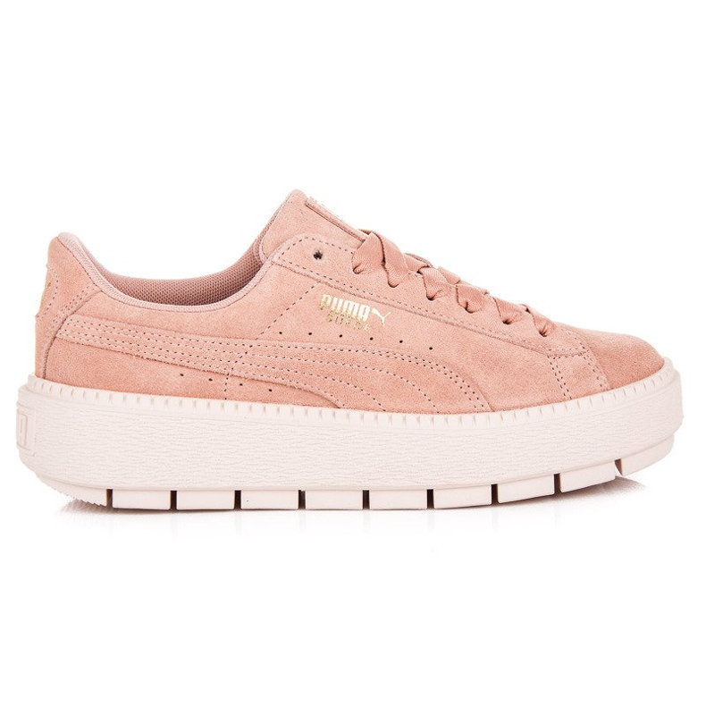 Puma Platform Trace WN`S rosa gelb