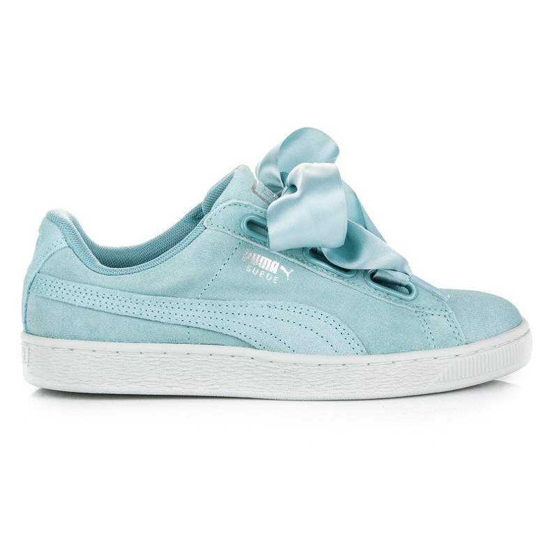 Puma Suede Heart Pebble WN`S blau