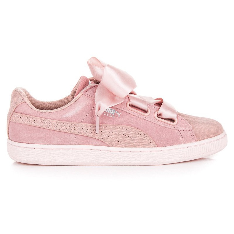 Puma Suede Heart Pebble WN`S rosa