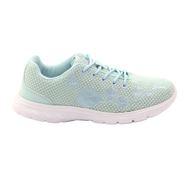 American Club Sportschuhe aus amerikanischem Leder mit Innensohle mehrfarbig blau