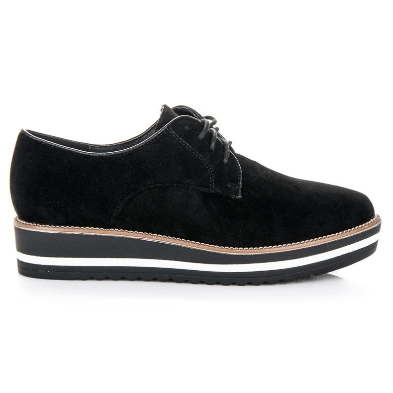 Ch. Creation Schnürstiefel aus Wildleder schwarz