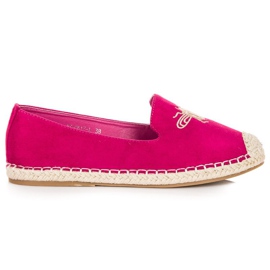 Bestelle Slip-on-Espadrilles rosa