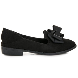 Ch. Creation Schuhe mit Schleife schwarz