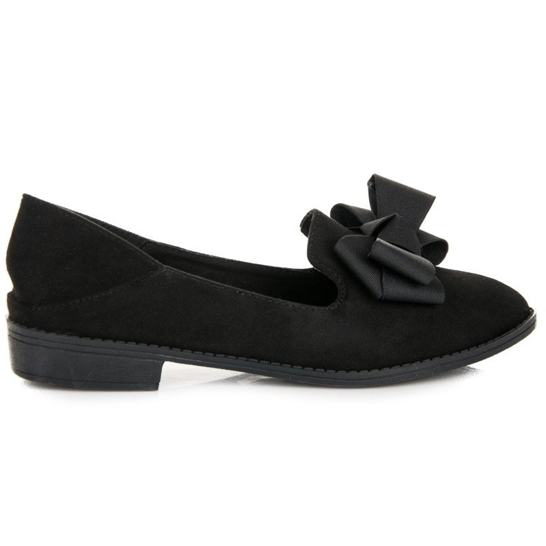 Ch. Creation Schuhe mit Schleife schwarz