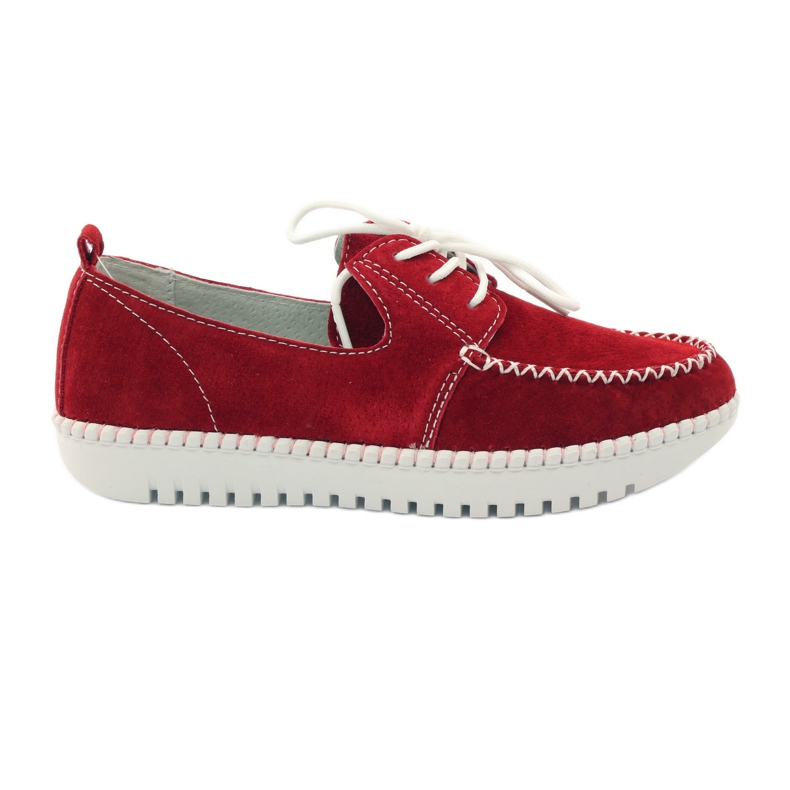 Creepers aus Wildleder Filippo DP020 / 18 RD rot
