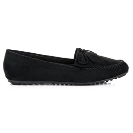 Schwarze Loafer