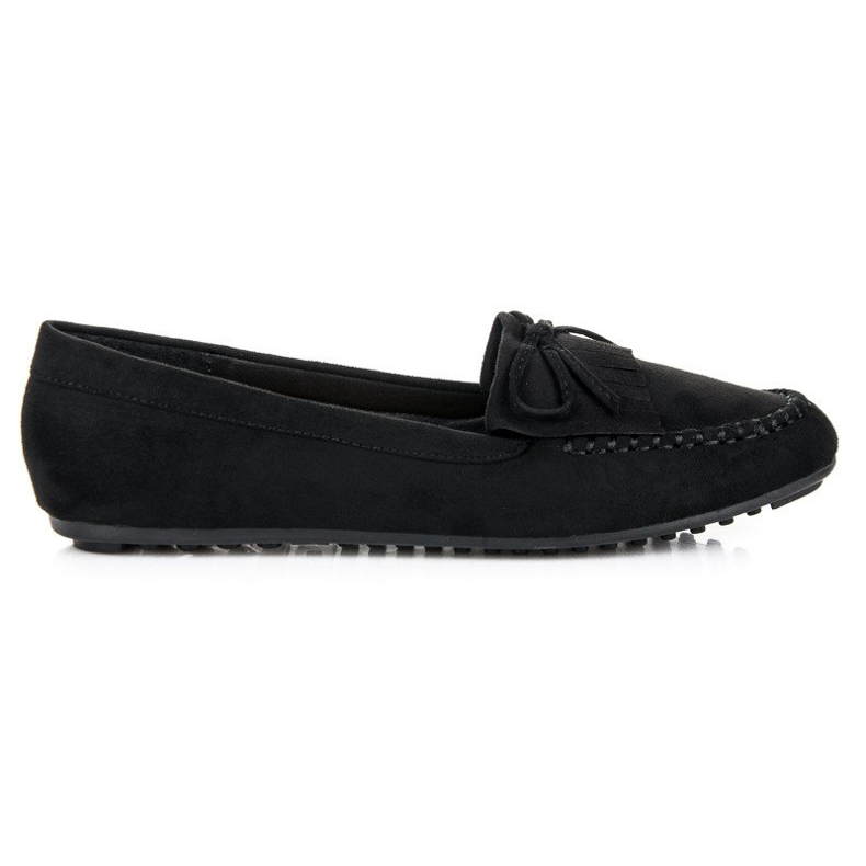 Schwarze Loafer