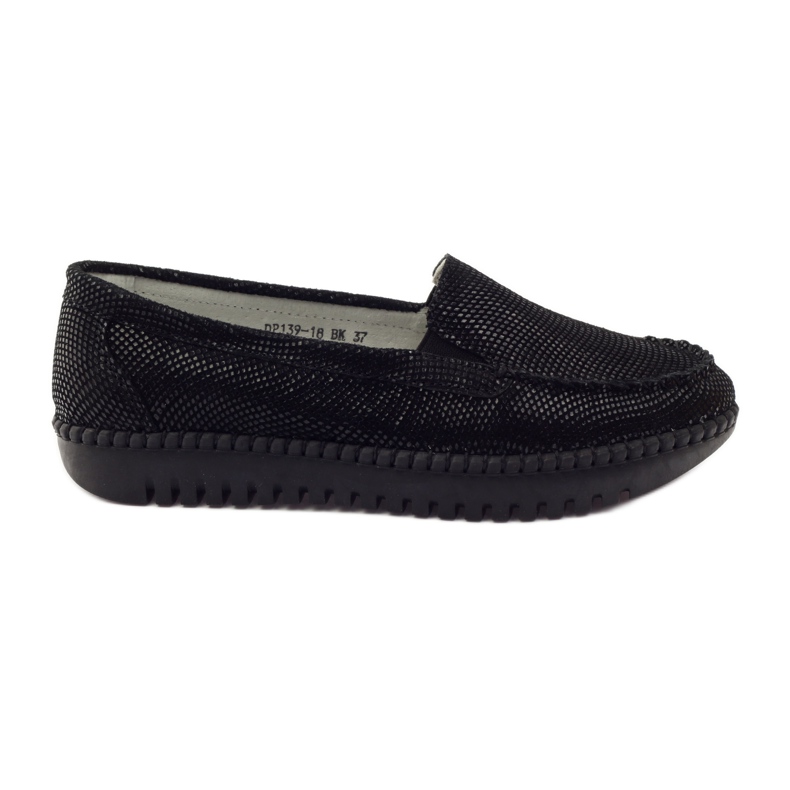 Lederhalbschuhe Filippo 139 schwarz