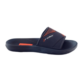 Rider 82359 Freizeit-Badeschuhe orange marineblau