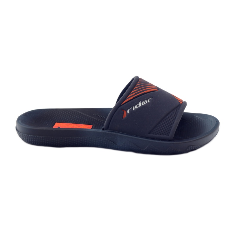 Rider 82359 Freizeit-Badeschuhe orange navy blau