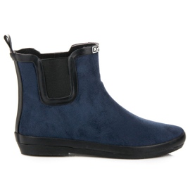 Kylie Galoschen aus Wildleder für Damen marineblau