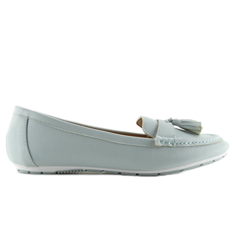 Blaue Slipper für Damen 3147 L. Blau