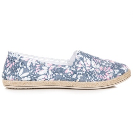 Seastar Espadrilles im Boho-Stil blau rosa