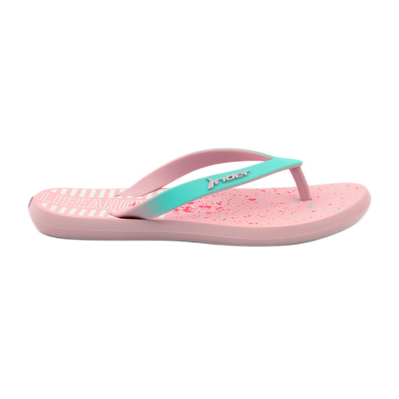 Rider 82365 Kinder-Flip-Flops rosa grün