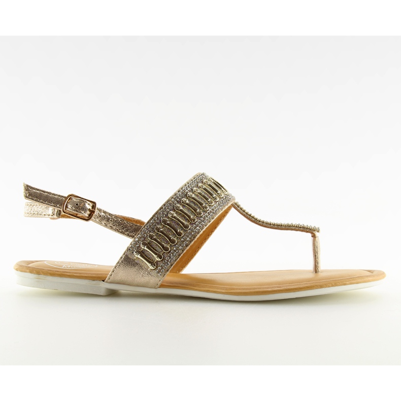 Flip-Flops mit goldenen Goldsteinen