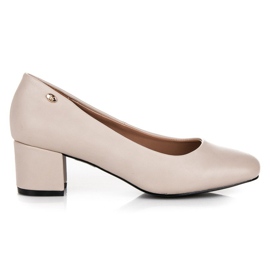 Vices Pumps mit niedrigem Absatz braun