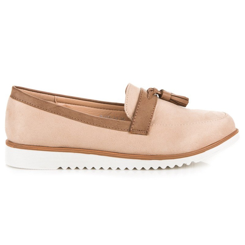 Vices Boho Laster beige Mokassins