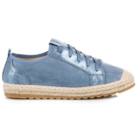 Seastar Wildleder-Espadrilles zum Schnüren blau