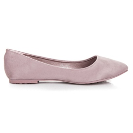 Seastar Ballerinas aus Wildleder lila