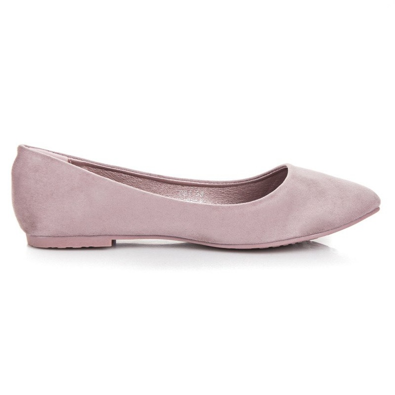 Seastar Ballerinas aus Wildleder violett