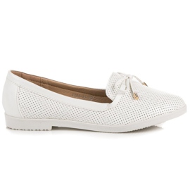 Vices Durchbrochene Halbschuhe Laster weiß