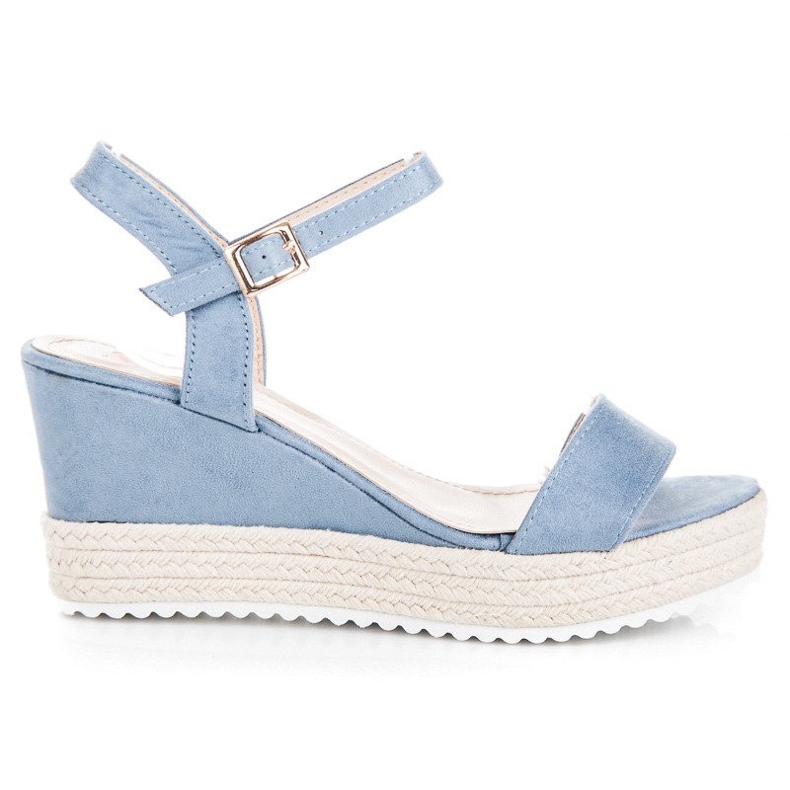 Seastar Espadrilles-Sandalen mit Keilabsatz blau