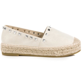 Coura Wildleder-Espadrilles auf der Plattform braun