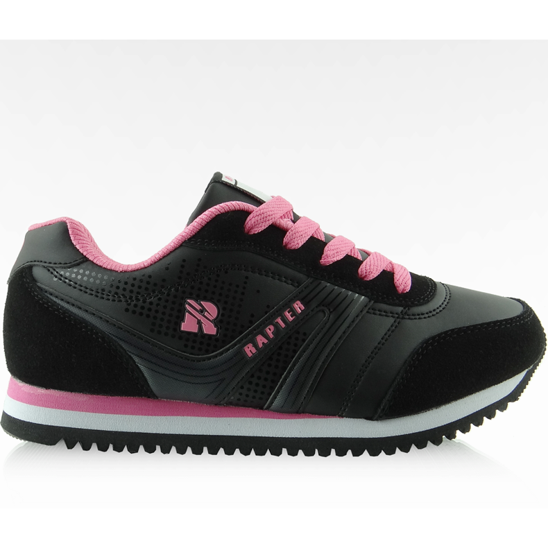 Schuhe Laufstil B686 schwarz-pink