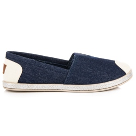 Muto Denim-Espadrilles blau