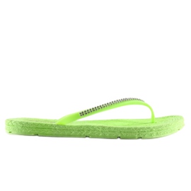 BM Grüne CK40P LT.GREEN Gummi-Flip-Flops