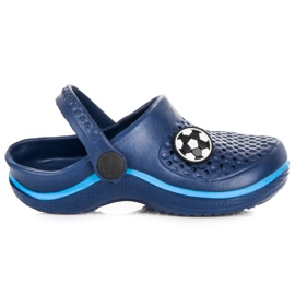 Hasby Flip-Flops für Kinder blau