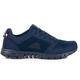 American Club Amerikanische Clubschuhe blau