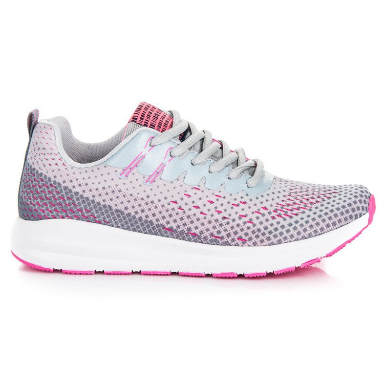 Ax Boxing Bequeme Sportschuhe grau rosa